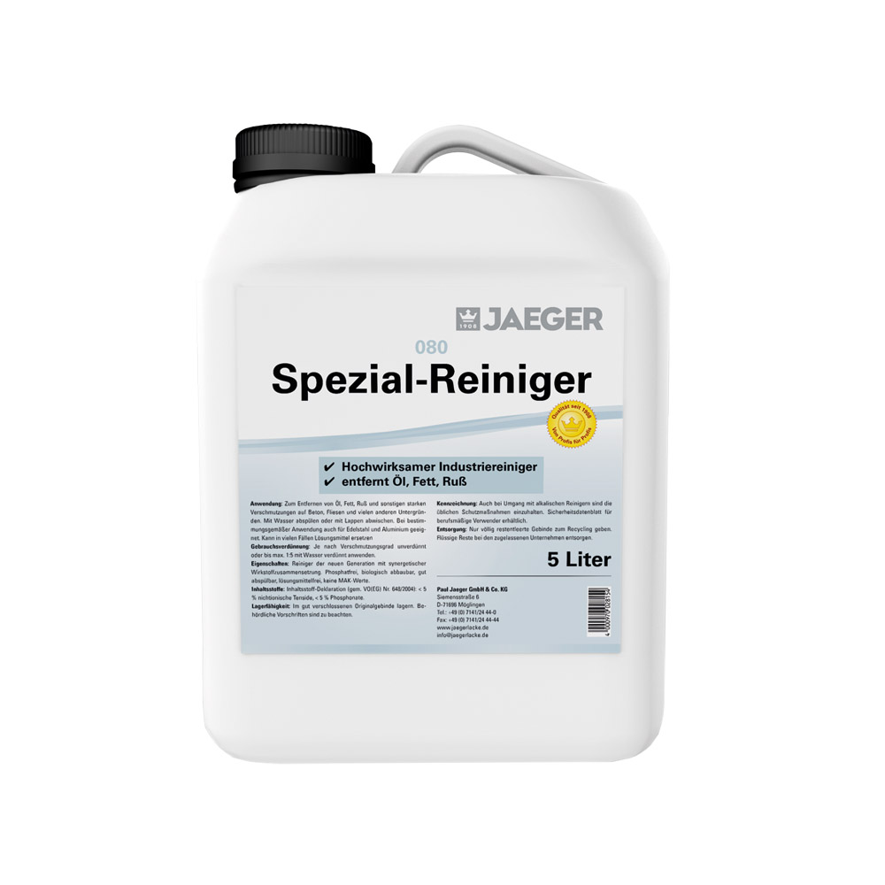Jaeger 80 Spezial-Reiniger – PROSOL Lacke + Farben GmbH