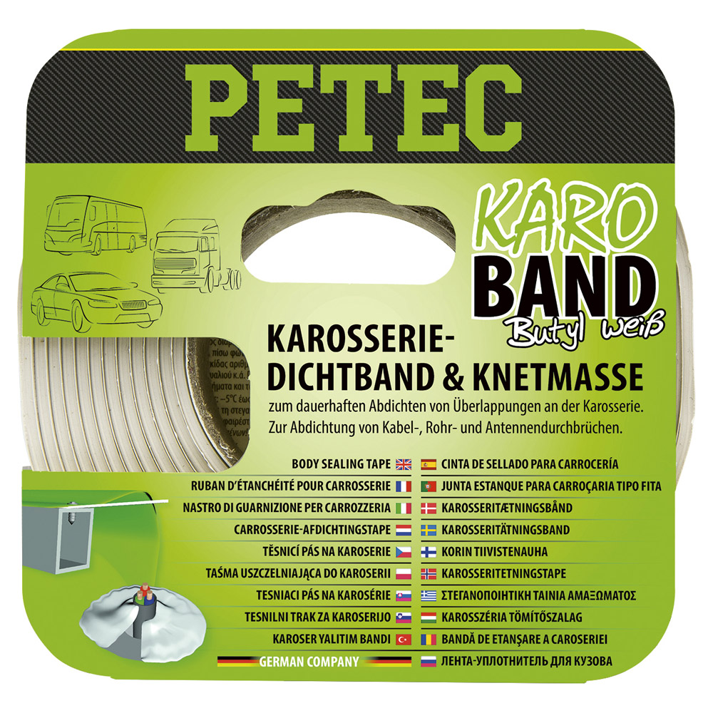 Petec Butyldichtband weiß, SB 20 mm x 3 m – PROSOL Lacke + Farben GmbH