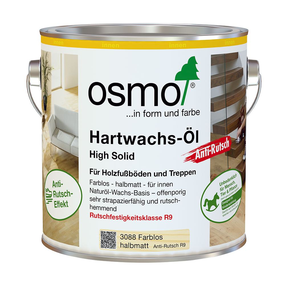 Osmo Hartwachs-Öl Anti-Rutsch farblos – PROSOL Lacke + Farben GmbH
