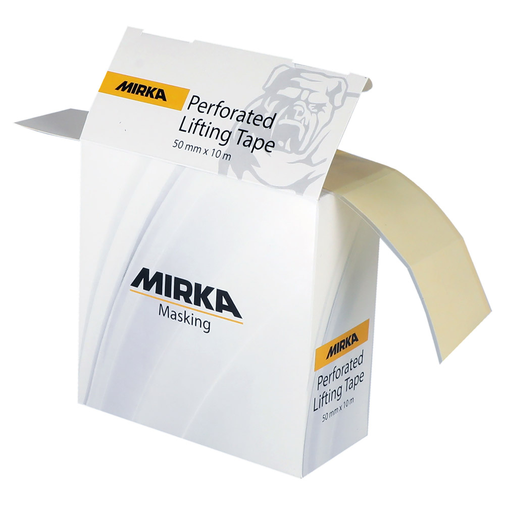 Mirka Lifting Tape perforiert 50 mm x 10 m – PROSOL Lacke + Farben GmbH